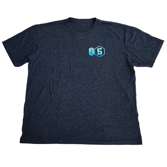 Bottle Logic Brewing T-Shirt Anaheim CA 2013 Charcoal Gray Short Sleeve Unisex S - Picture 3 of 4